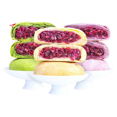 绫悦花语鲜花饼云南特产