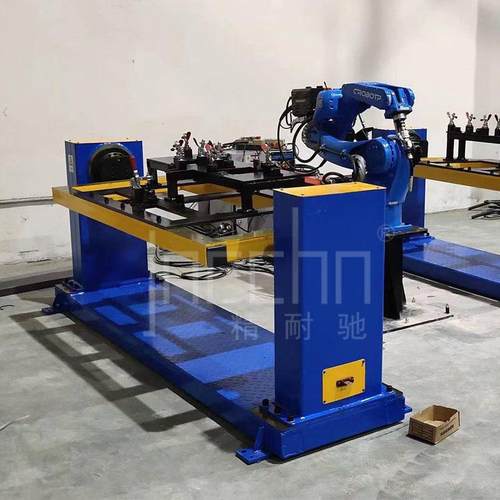 机器人焊接变位机 伺服单轴变位机 工业机器人外部第七轴变位机