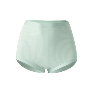 嫚熙益生菌孕妇内裤怀孕早中晚期月子桑蚕丝高腰托腹抑菌四季