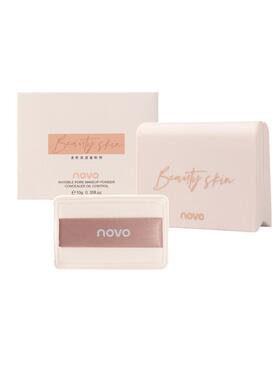 novo粉饼控油定妆持久隐形李佳琦