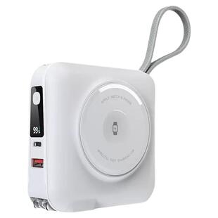 【新国标3C认证】 AC插头充电宝15000毫安45W快充磁吸无线充电器