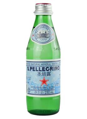 意大利进口圣培露气泡水250ml