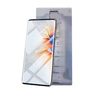 适用小米mix4手机膜米mix4无尘仓秒贴全屏覆盖陶瓷非钢化膜全包昆仑膜mi曲面屏全胶保护四防摔菲林膜防爆贴膜