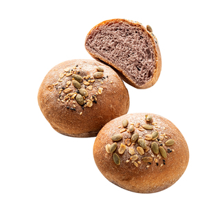 米面包斑斓杂粮黑米草莓蓝莓乳酪软欧包代餐饱腹营养早餐零轻食品