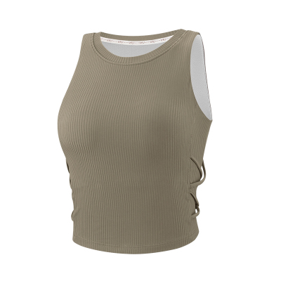 VfU瑜伽上衣背心带胸垫健身服女