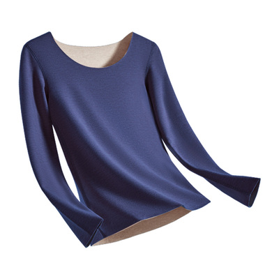 含羊毛蚕丝保暖内衣男款套装秋冬