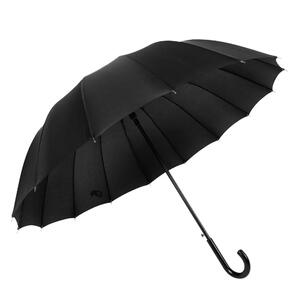 雨伞挂钩手柄男士双人黑色抗风