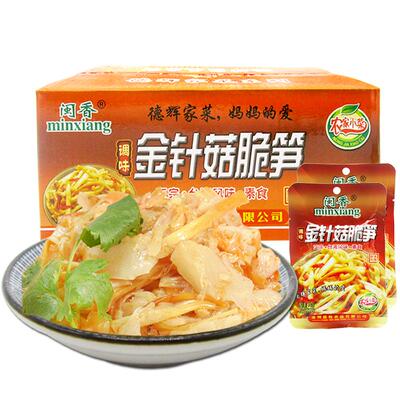 闽香整箱微辣酱菜金菇脆笋