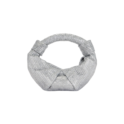 SIMONMILLER LOPSY 包袋 金属银色REVOLVE小众新款