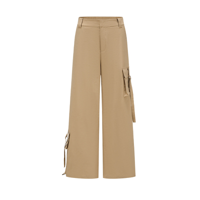 粒子狂热宽松女士吸湿长裤