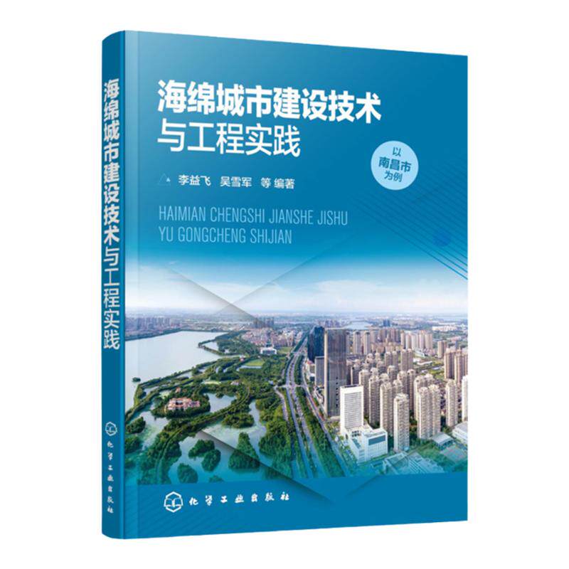 海绵城市建设技术与工程实践 李益飞 城市建设规划设计书籍 城市水环境治理的实践经验 海绵城市建造商和运营参考