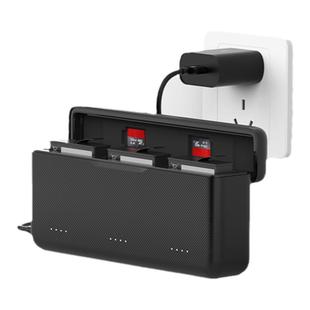 泰迅适配DJ大疆Action4/3电池充电器action5pro充电盒大疆Action4/3电池多功能收纳盒充电管家运动相机配件