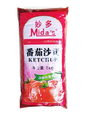 妙多番茄沙司整箱12袋