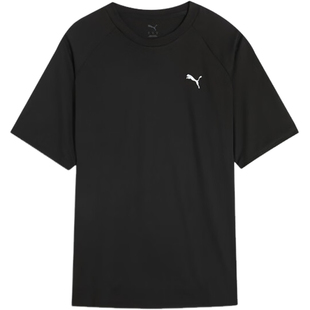 Puma/彪马官方nan新款男女黑色轻盈速干休闲短袖T恤689521-01