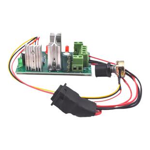 新永泰CCM6N微型直流减速电机调速控制器6V12V24可正反转急停开关