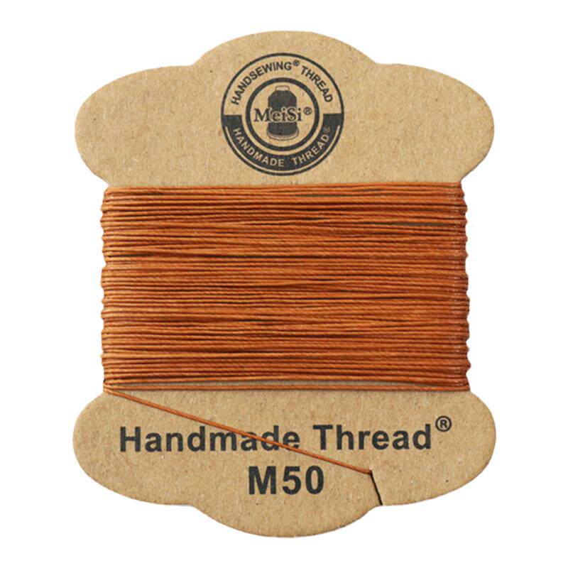 Meisi亚麻线0.45mm圆蜡线DIY手工皮具缝纫线 绳艺编织线 97色可选