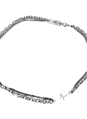 双层项链小众设计情侣冷淡风