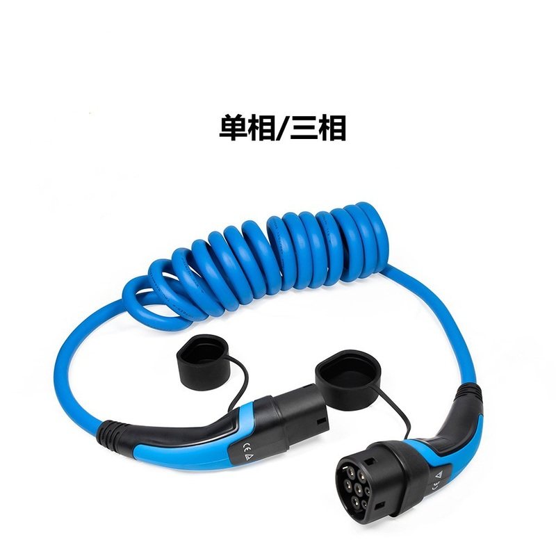 新能源汽车欧标充电枪双枪 弹簧五米线双头枪16A/32A单相三相480V,汽车用品/电子/清洗/改装,充电桩延长线,淘宝优惠券,粉丝福利购,淘宝优惠卷