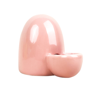 仓鼠水壶陶瓷饮水喝水喂水器金丝熊兔子荷兰猪用品水樽防水不漏水