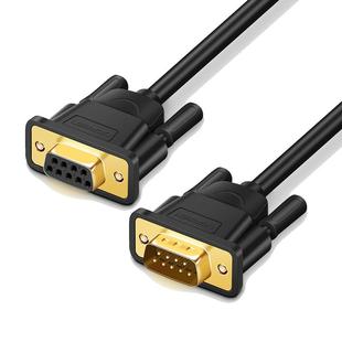 绿联 RS232串口线延长母对母/公对母/公对公COM口线直连9针串口线