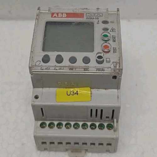ABB RGU-10, Electronic earth relay sn:1518280172 free delive