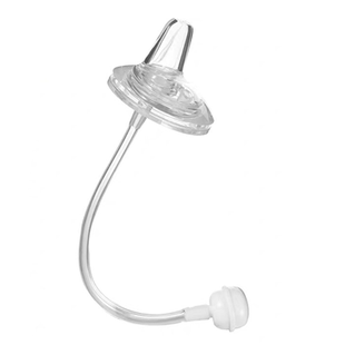 宽口径一体式鸭嘴奶嘴通用贝亲贝适邦孕贝奶瓶配件婴儿学饮吸水嘴