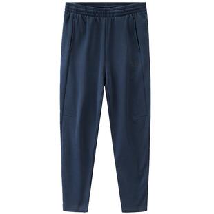 骆驼户外休闲裤加绒宽松直筒裤男款2025秋冬新款保暖束脚运动长裤