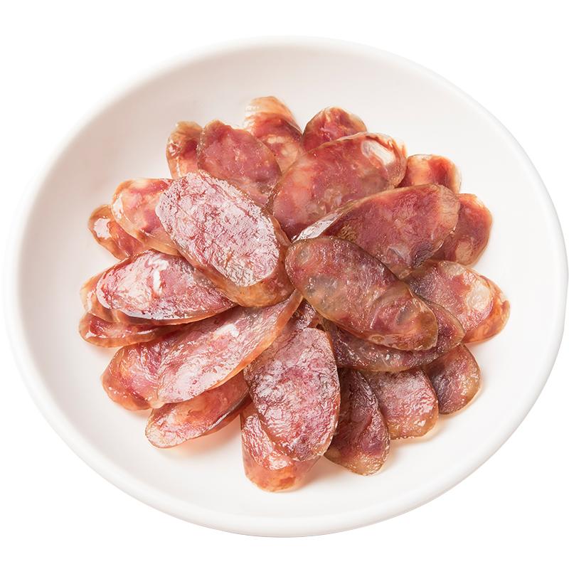 六安腊肠【土黑猪肉】晒干咸味香腊肠农家手工土猪香肠风干腊味