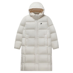 斐乐舒芙蕾羽绒服丨FILA FUSION长款保暖26冬季新款男女防风外套