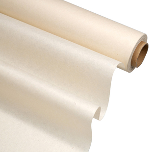 55克本色高强棉纸整卷长卷茶饼棉纸茶叶茶砖绵纸礼物鲜花包装纸复古色包装棉纸