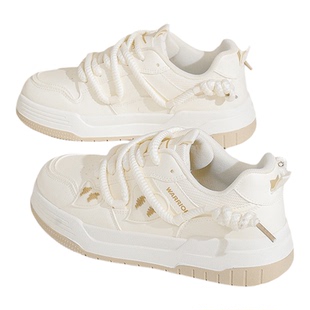 回力女鞋2026新款板鞋厚底增高轻便软底系带小白鞋学生运动休闲鞋