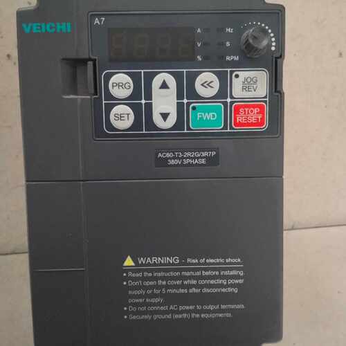 溢价-伟创变频器AC60-T3-2R2G/3R7P，2.2kw/3
