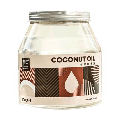 海南特产头道冷榨椰子油