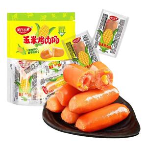 流行元素玉米香甜烤肉肠开袋即食