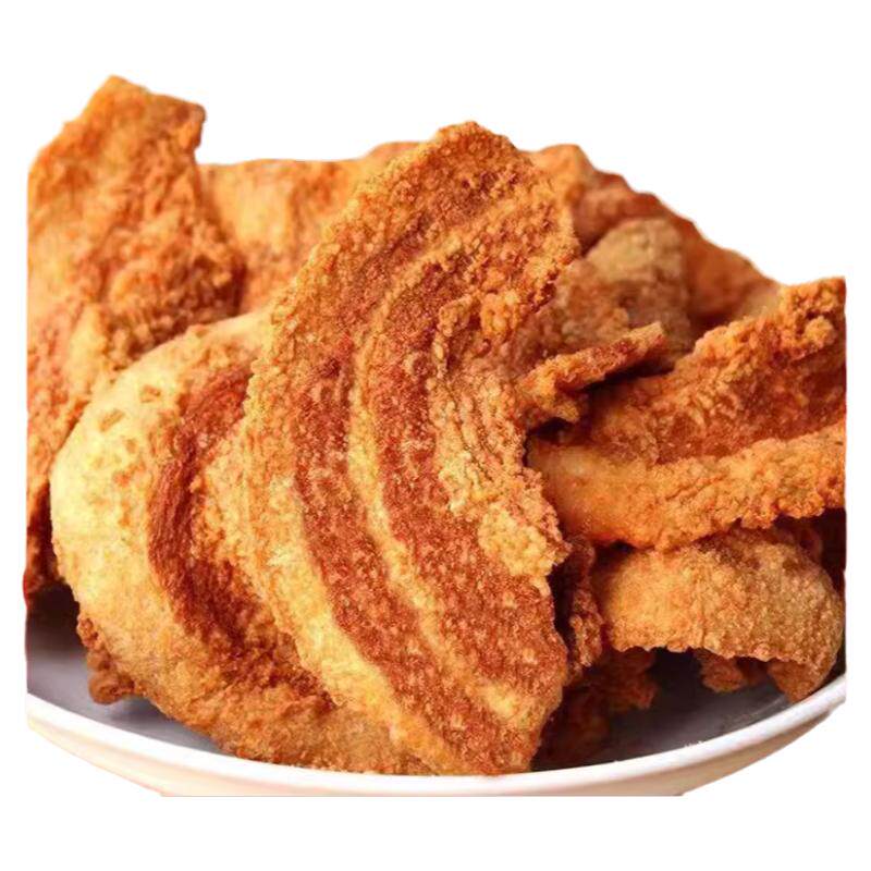 猪油渣零食青岛脂渣香酥脆皮五花肉猪肉干熟食肉类解馋小吃零食品