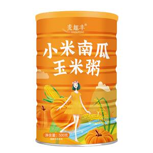 小米南瓜糊糊速食代餐粥冲泡谷物