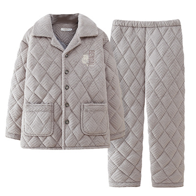 加厚2025新款珊瑚绒睡衣家居服、