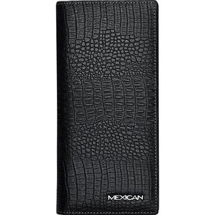 稻草人钱包男士长款真皮2025新款超薄头层牛皮钱夹软皮夹潮年轻人