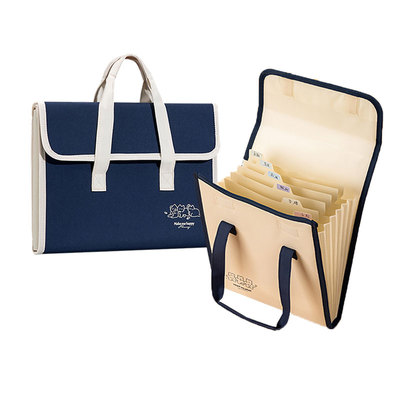 横竖两款试卷收纳风琴包得力新品