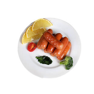 火山石地道烤肠脆皮肠台式热狗烧烤肠黑胡椒原味火腿肠火锅食材