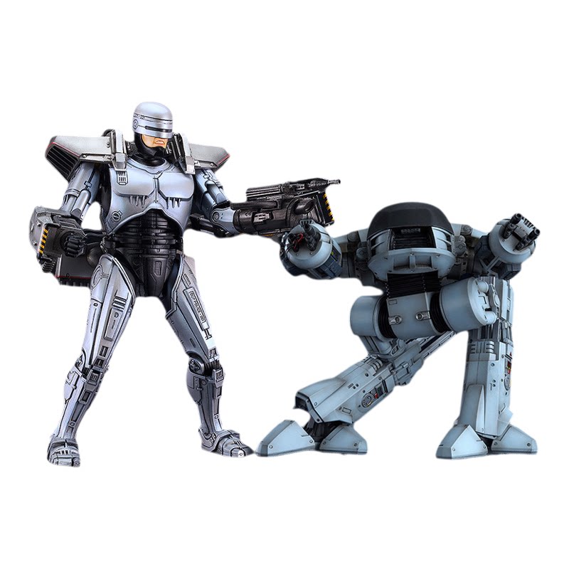 GSC MODEROID 机械战警 喷气背包装备 ED-209 凯恩 拼装模型 再版