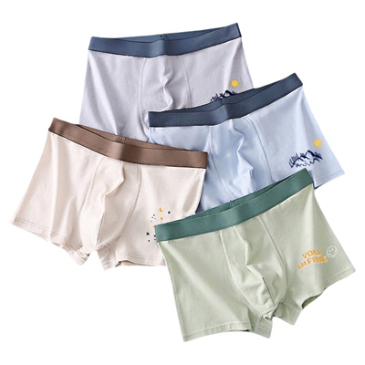 纯棉青少年平角内裤|166人收藏