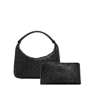 适用于BV葆蝶家wallace内胆包intrecciato编织饭盒包内衬薄收纳袋