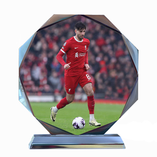 萨拉赫手办索博人偶利物浦队杰拉德范戴克足球纪念品生日礼物男