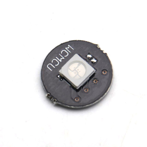 1位 圆形 WS2812B RGB LED Breakout 全彩驱动 彩灯 智能控制模块