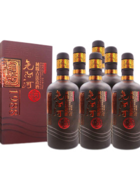尧治河酒42度1988国产500ml白酒