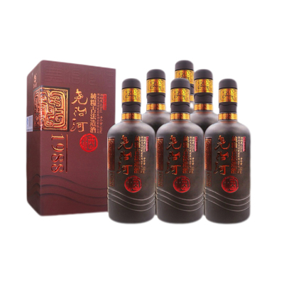 尧治河酒42度1988国产500ml白酒