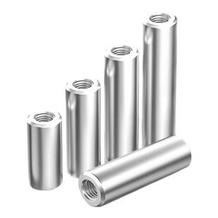 双头内螺纹圆柱销定位销两头攻牙销钉肖子带孔6 8 10 12 16 20 25