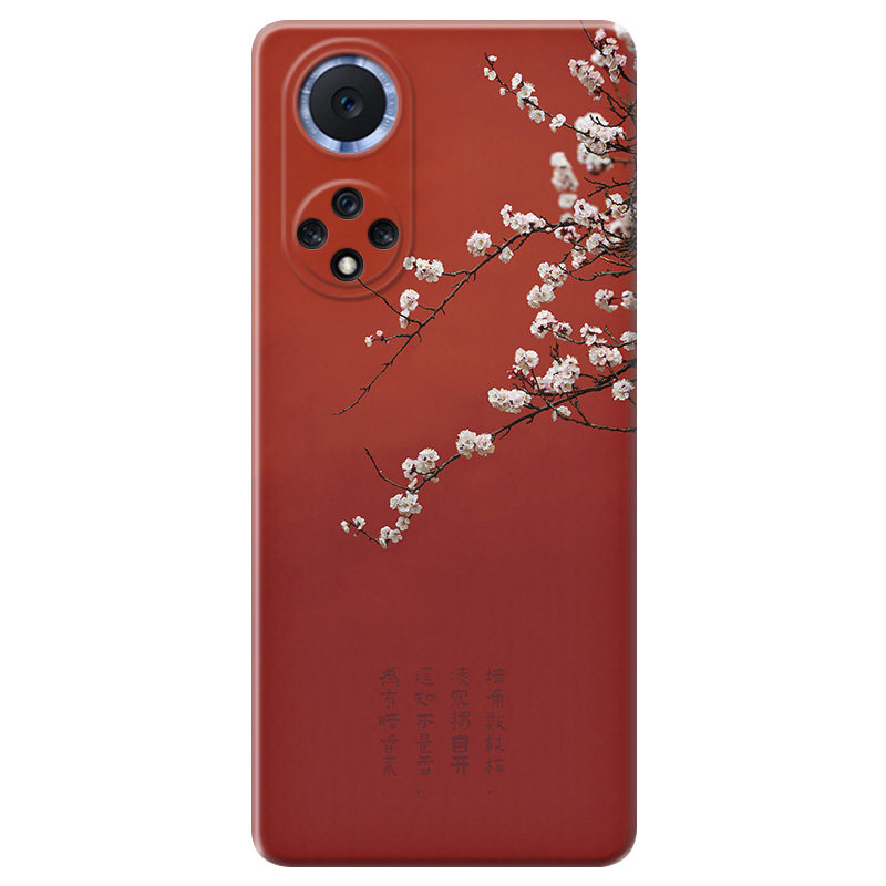 古典梅花适用华为复古手机壳