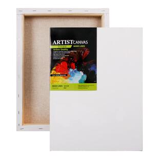 图绘通专业级油画框亚麻油画布雨露麻油画画框带画布油画布板美术生专用大尺寸油画布带框空白练习创作